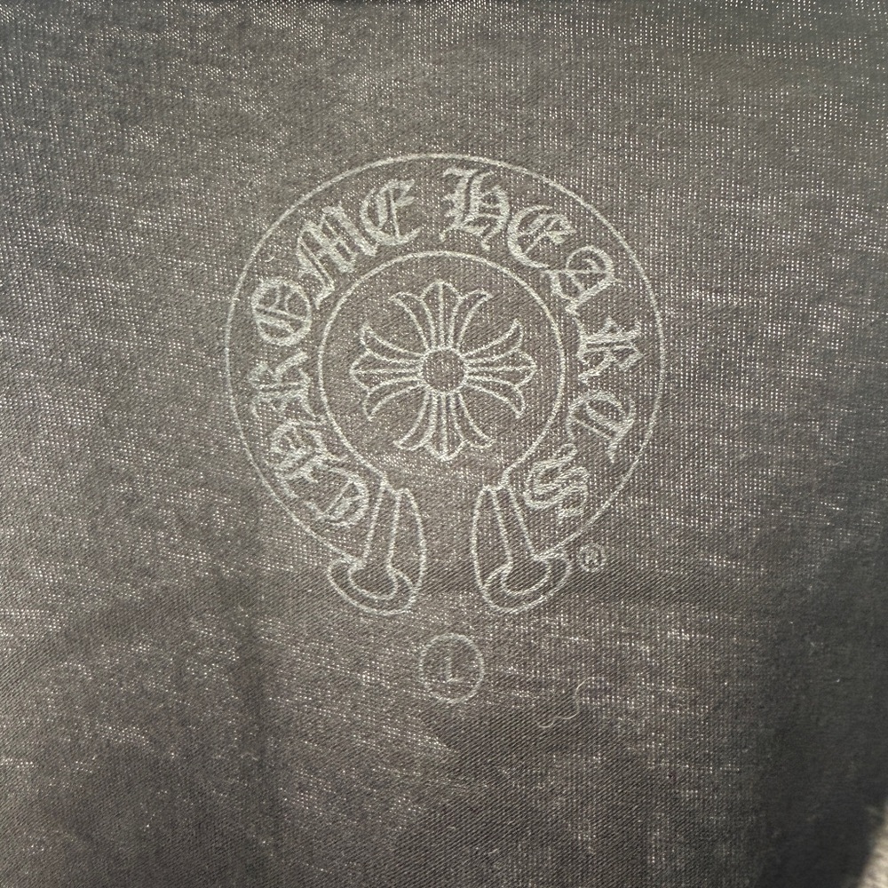 Chrome Hearts Black Tee with Red and White Graphic - Picture 7 of 12